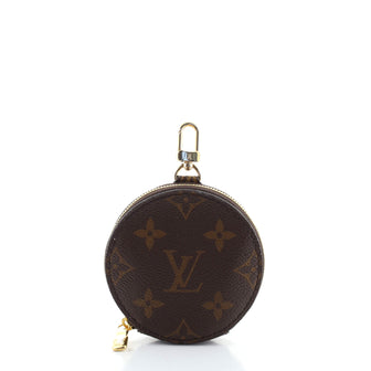 Louis Vuitton Multi Pochette Accessoires Round Coin Purse Monogram Canvas