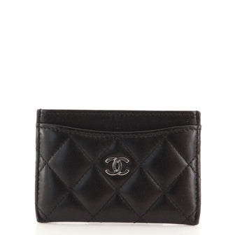 Chanel Classic Card Holder Quilted Lambskin