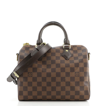 Louis Vuitton Speedy Bandouliere Bag Damier 25