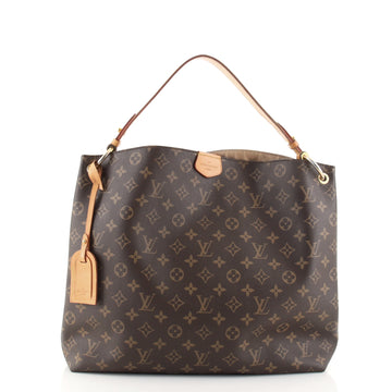 Louis Vuitton Graceful Handbag Monogram Canvas MM