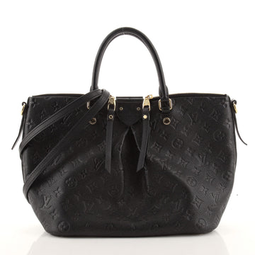 Louis Vuitton Mazarine Handbag Monogram Empreinte Leather MM