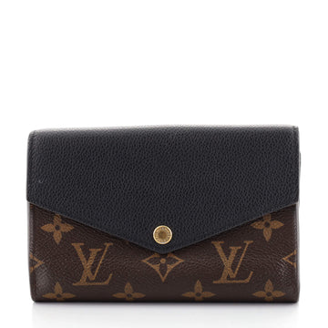 Louis Vuitton Pallas Compact Wallet Monogram Canvas and Calfskin