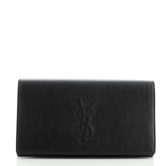 Saint Laurent Belle de Jour Clutch Leather Large