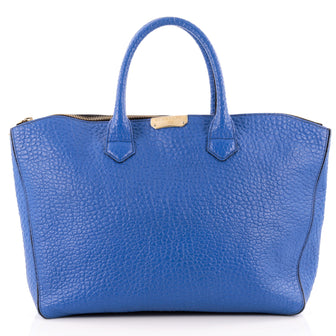 Burberry Dewsbury Convertible Tote Heritage Grained Leather Medium