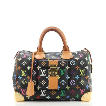 Louis Vuitton Speedy Handbag Monogram Multicolor 30