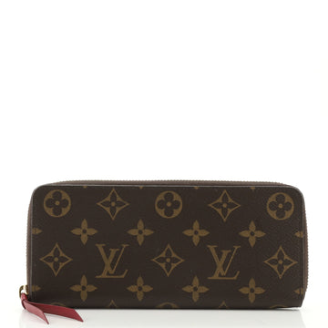 Louis Vuitton Clemence Wallet Monogram Canvas