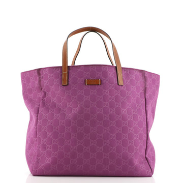 Gucci Open Tote Guccissima Nylon Medium