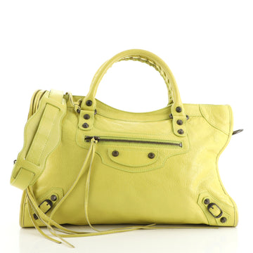 Balenciaga City Classic Studs Bag Leather Medium