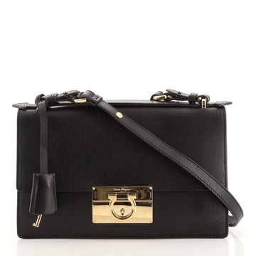 Salvatore Ferragamo Aileen Shoulder Bag Leather Medium