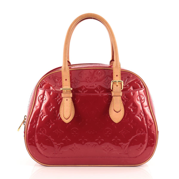 Louis Vuitton Red Monogram Vernis Summit Drive Bag Louis Vuitton