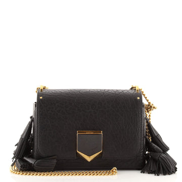 Jimmy Choo Tassels Lockett Petite Shoulder Bag Leather