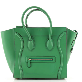 Celine Luggage Bag Smooth Leather Mini