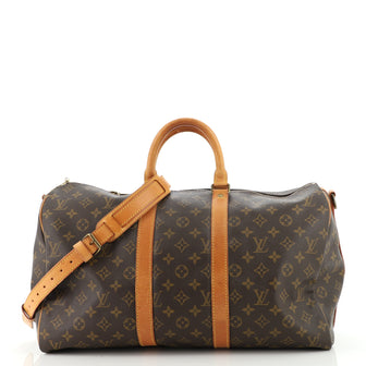 Louis Vuitton Keepall Bandouliere Bag Monogram Canvas 45