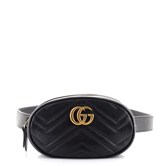 Gucci GG Marmont Belt Bag Matelasse Leather