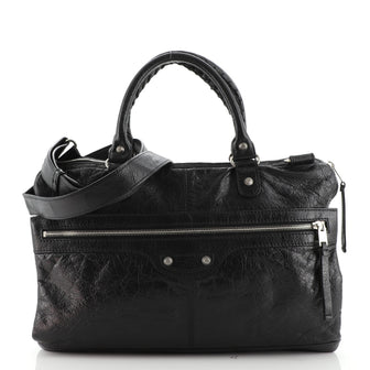 Balenciaga Classic Studs Briefcase Leather