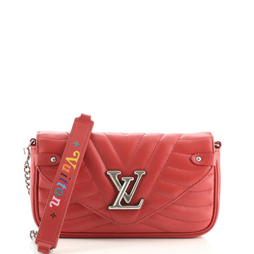 Louis Vuitton New Wave Chain Pochette Quilted Leather