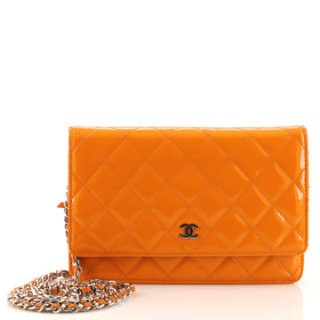 Chanel Wallet on Chain Quilted Patent