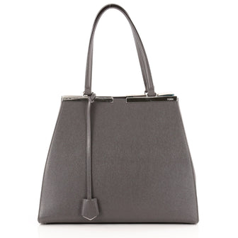 Fendi 3Jours Handbag Leather Large