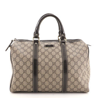Gucci Joy Boston Bag GG Coated Canvas Medium