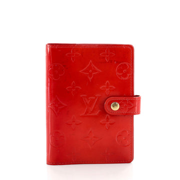 Louis Vuitton Ring Agenda Cover Monogram Vernis PM
