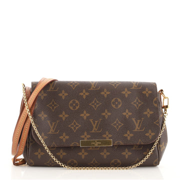 Louis Vuitton Favorite Handbag Monogram Canvas MM
