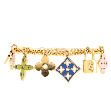 Louis Vuitton Looping Charm Bracelet Metal with Enamel