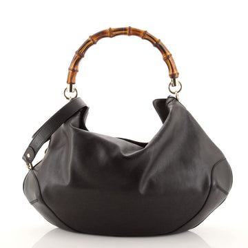Gucci Diana Bamboo Convertible Shoulder Bag Leather Medium
