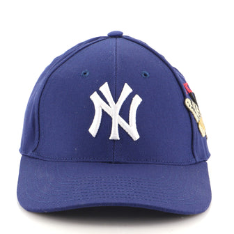 Gucci MLB Baseball Cap Canvas with Applique