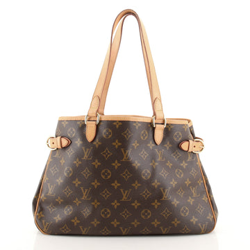 Louis Vuitton Batignolles Handbag Monogram Canvas Horizontal