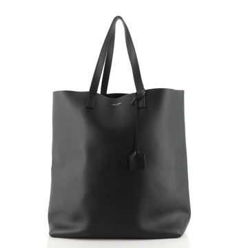 Saint Laurent Shopper Tote Leather Tall