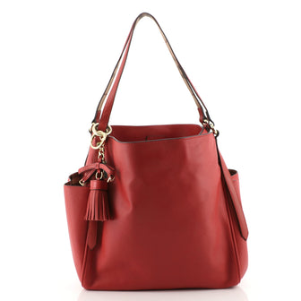 Burberry Canterbury Tote Leather Small