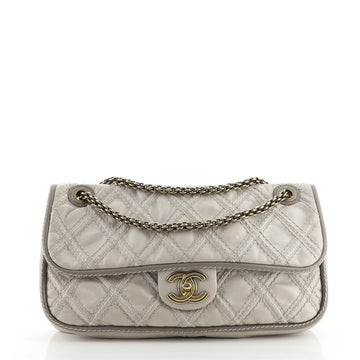 Chanel Triptych Flap Bag Quilted Calfskin Medium