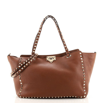Valentino Rockstud Tote Soft Leather Medium
