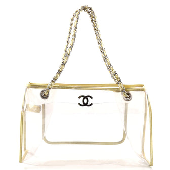Chanel Naked Tote Bag PVC Large Clear 8772071