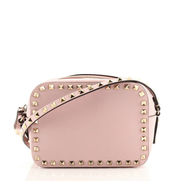 Valentino Rockstud Camera Crossbody Bag Leather