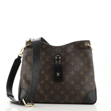 Louis Vuitton Odeon NM Handbag Monogram Canvas and Leather MM