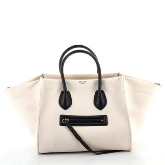 Celine Phantom Bag Canvas Medium