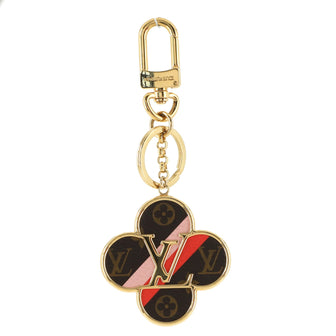 Louis Vuitton Into The Flower Keychain Limited Edition Monogram Canvas