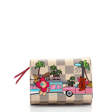 Louis Vuitton Victorine Wallet Limited Edition Vivienne Xmas Damier