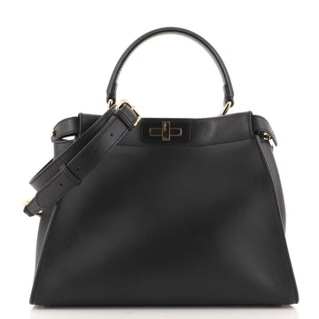 Fendi Peekaboo Bag Rigid Leather Regular