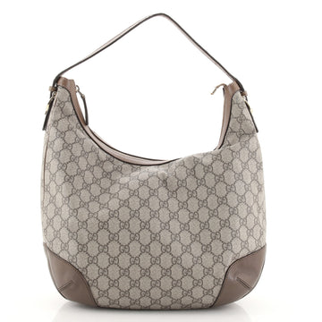 Gucci Nice Hobo GG Coated Canvas Medium