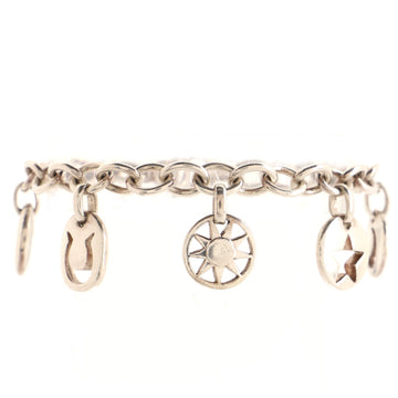 Tiffany & Co. Stencil Charms Bracelet Sterling Silver