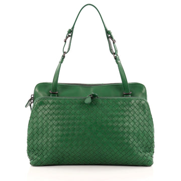 Bottega Veneta Double Compartment Tote Intrecciato Nappa Large