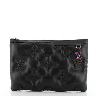 Louis Vuitton A4 Pouch Limited Edition 2054 Monogram Lambskin