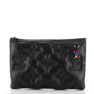 Louis Vuitton A4 Pouch Limited Edition 2054 Monogram Lambskin