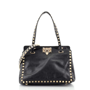 Valentino Rockstud Tote Soft Leather Small