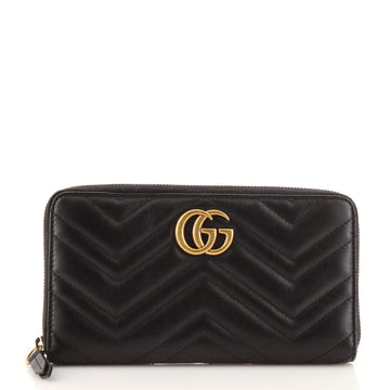 Gucci GG Marmont Organizer Wallet Matelasse Leather