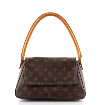 Louis Vuitton Looping Handbag Monogram Canvas Mini