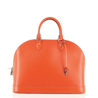 Louis Vuitton Alma Handbag Epi Leather GM