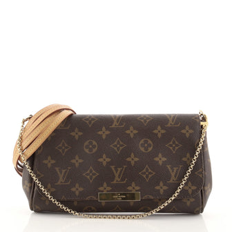 Louis Vuitton Favorite Handbag Monogram Canvas MM